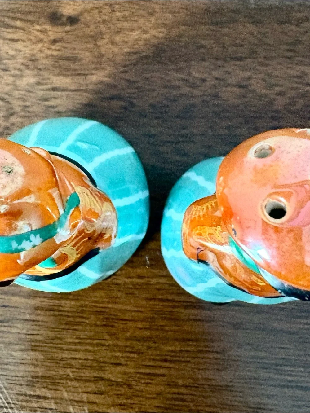 Vintage Deco Dutch Figural Salt & Pepper Sets ( 2 ) Lustreware from 1920’s-1940